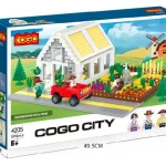 COGO® 4205 kompatibilis építőjáték 590 db építőkocka Biofarm figurákkal Expressz kézbesítés