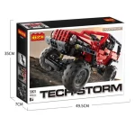Utolsó esély COGO® 5801 kompatibilis építőjáték 501 db építőkocka Racing terepjáró jeep