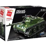 QMAN® 54003 kompatibilis távirányítós építőjáték 418 db építőkocka Panther tank (app + controller) Expressz szállítás