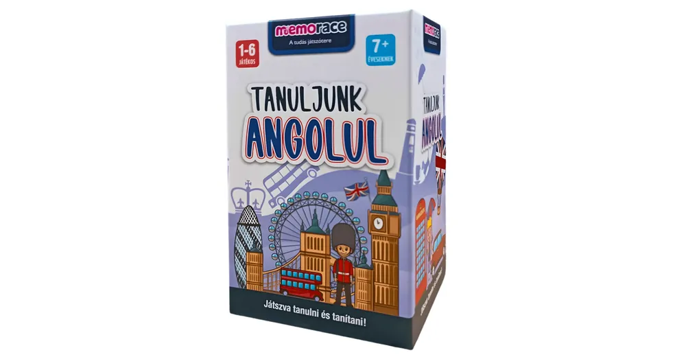 Memorace – Tanuljunk angolul oktatójáték Kiárusítás
