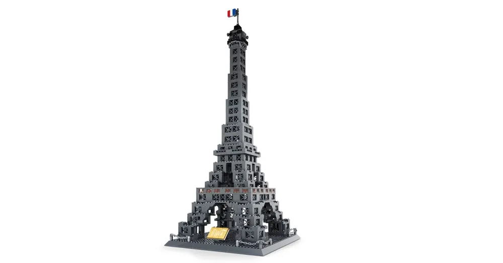 Legkelendőbb WANGE® 5217 kompatibilis építőjáték 976 db építőkocka A párizsi Eiffel torony – Franciaország