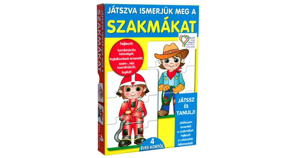 Újdonság Játszva ismerjük meg a szakmákat