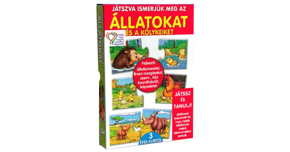 Outlet Játszva ismerjük meg az állatokat és kölykeiket