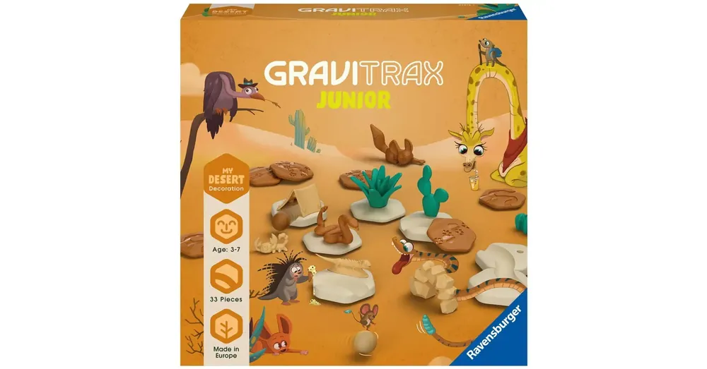 Gravitrax Junior Sivatagi golyópálya kiegészítő szett – Ravensburger Újdonság