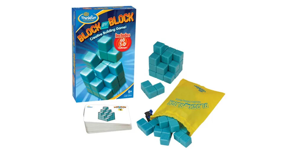 Nézd meg most Block by Block kreatív 3D építőjáték – Thinkfun