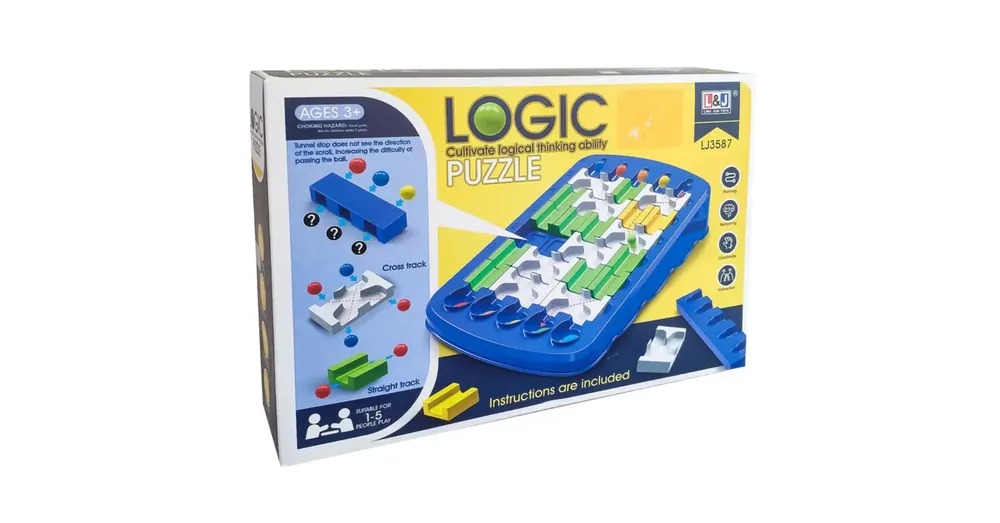 Szuper akció Golyócsúszda logikai játék