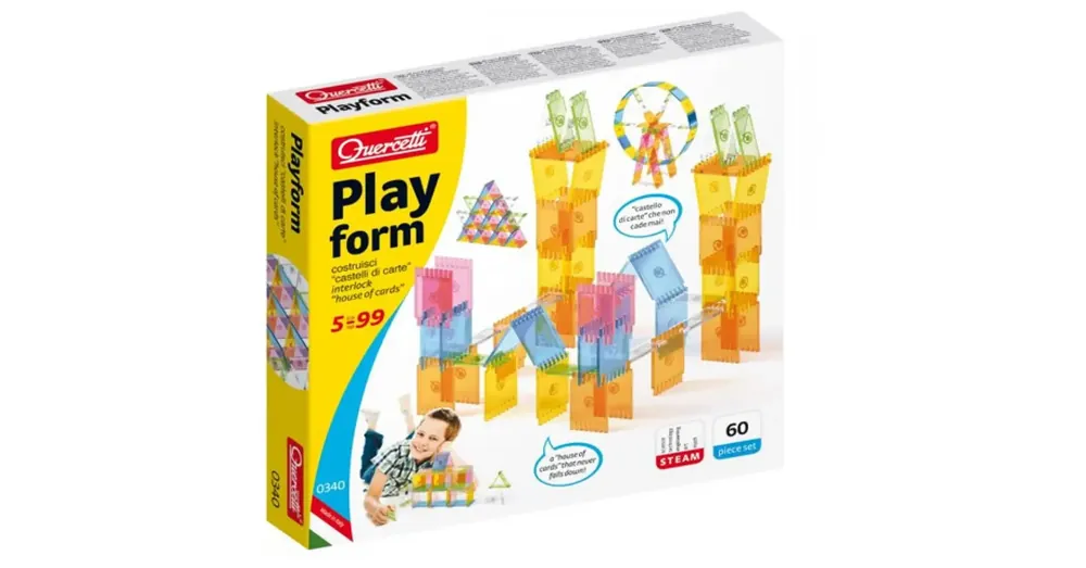 Quercetti Playform paneles építőjáték Bestseller
