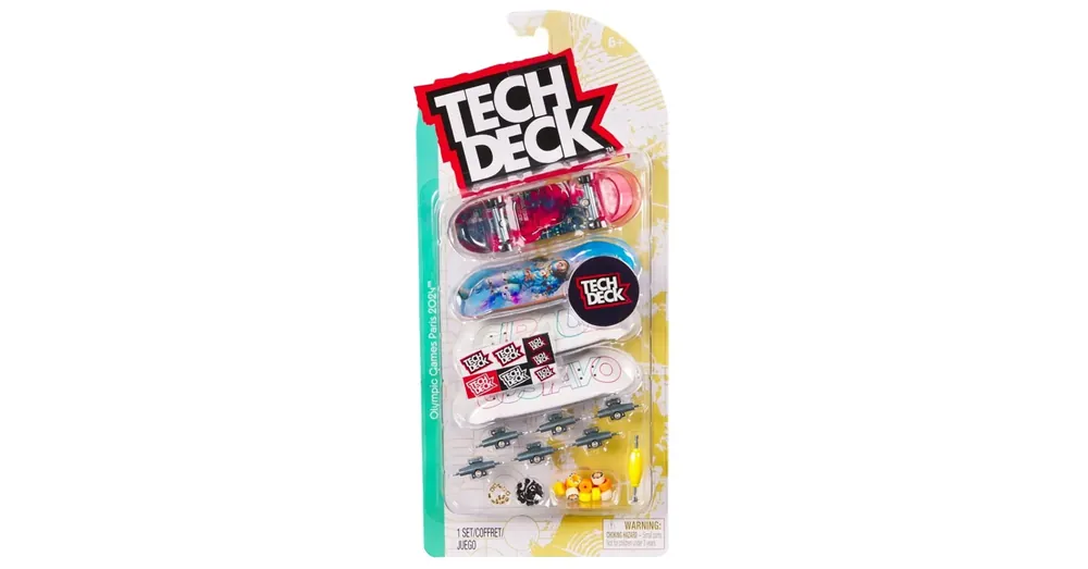 Kihagyhatatlan ajánlat Tech Deck Olimpiai játékok Párizs 2024 Gustavo fingerboard gördeszka szett – Spin Master