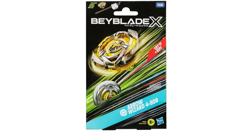 Olcsó Beyblade X Starter Pack – Top Arrow Wizard kezdőszett – Hasbro