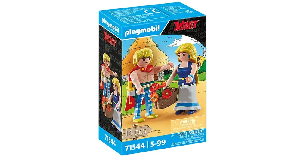 Legjobb ár Playmobil Asterix – Tragicomix és Falbala (71544)