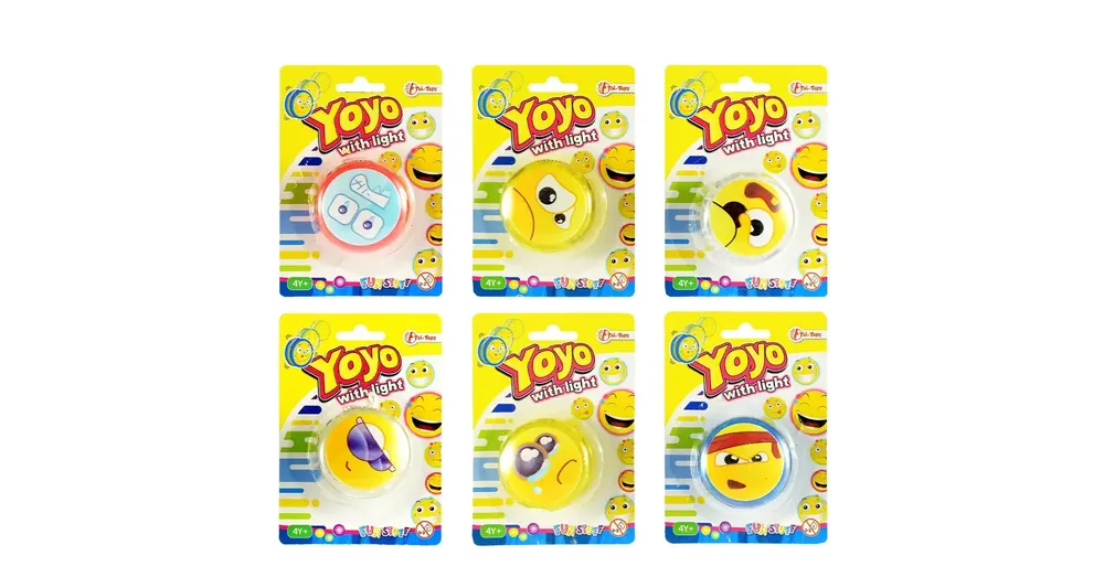 Világítós Emojis Yoyo többféle változatban 1 db Biztonságos vásárlás