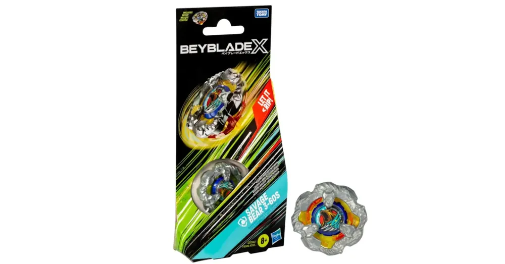 Vedd meg most Beyblade X Savage Bear 3–60S pörgettyű – Hasbro