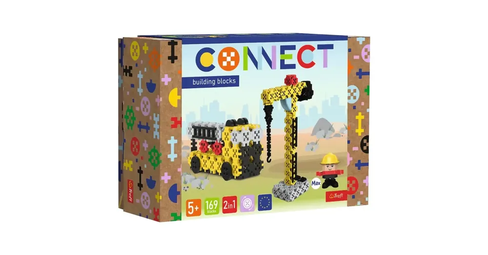 Connect Építkezés 169 db-os építőjáték – Trefl Gyors kiszállítás