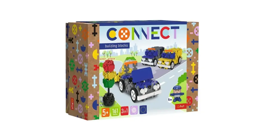 Connect Mentőjárművek 161 db-os építőjáték – Trefl Akció