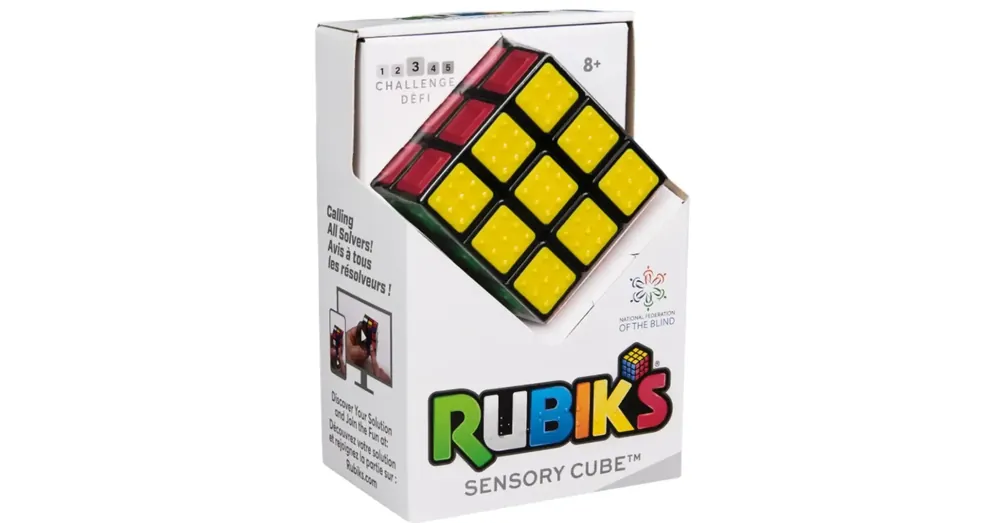 Vásárlói kedvenc Rubik Sensory tapintásos érzékelés kocka 3×3x3 – Spin Master