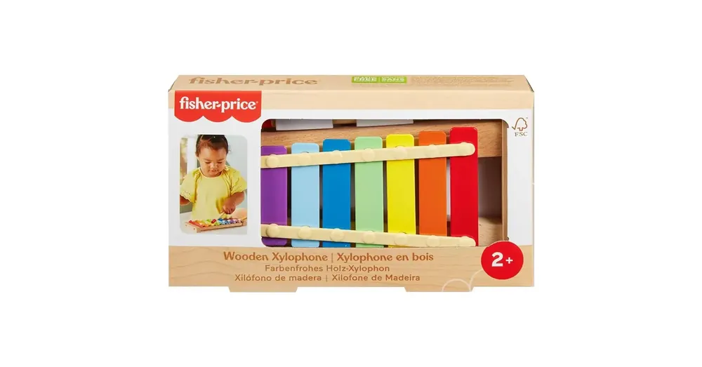 Kihagyhatatlan ajánlat Fisher-Price Wood Fa xilofon – Mattel