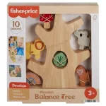 Fisher Price Wood fa egyensúlyozó erdőcske – Mattel Korlátozott ajánlat