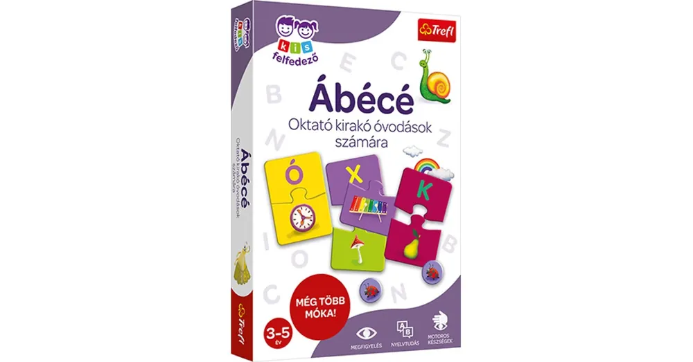 Kis felfedező Ábécé oktatójáték – Trefl Bestseller