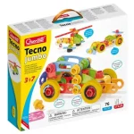 Azonnali szállítás Quercetti Tecno Jumbo járművek építőjáték szett 76 db