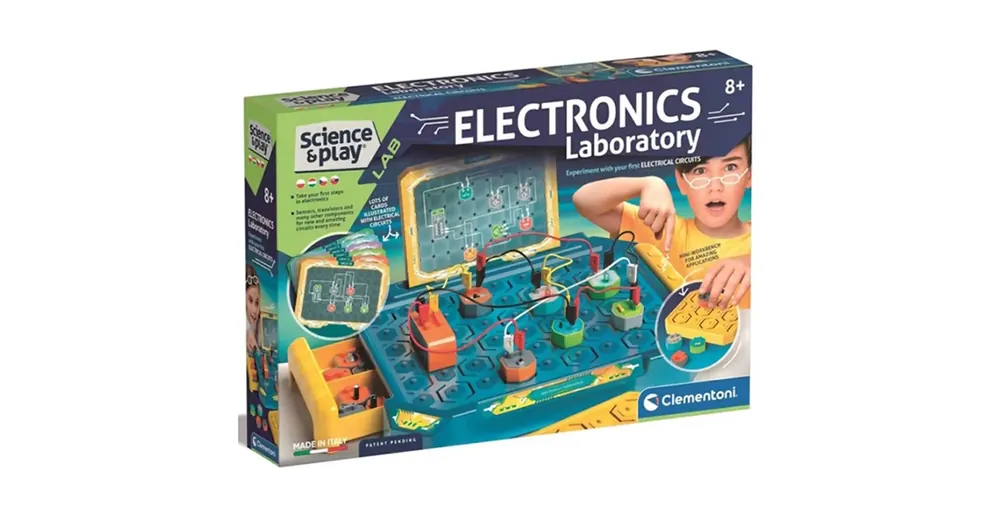 Science Play Elektronikai labor játékszett – Clementoni Rendeld meg most