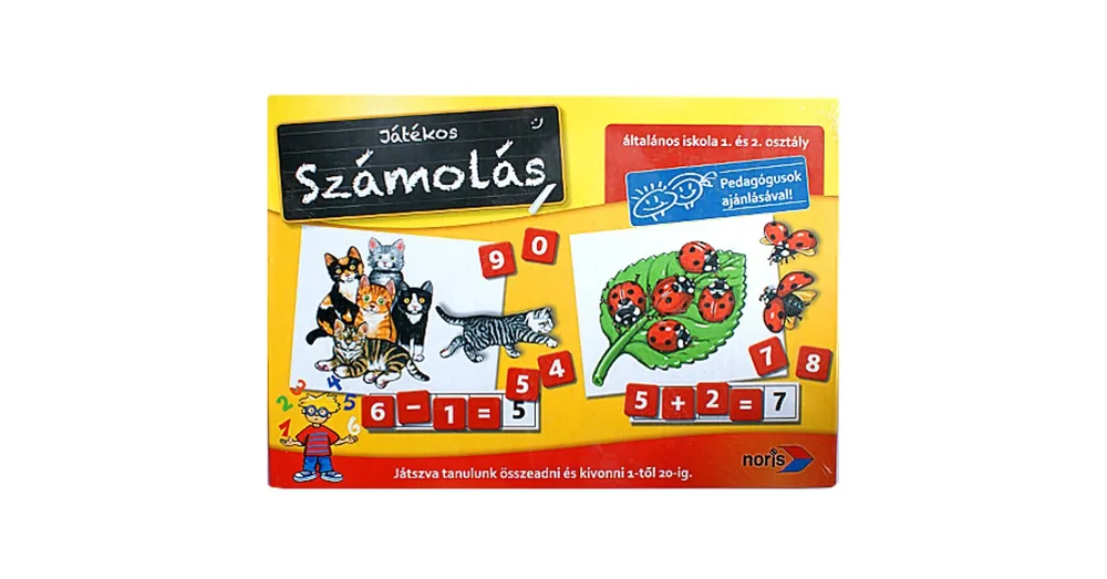 Játékos Számolás oktató játék – Noris Legjobb ár