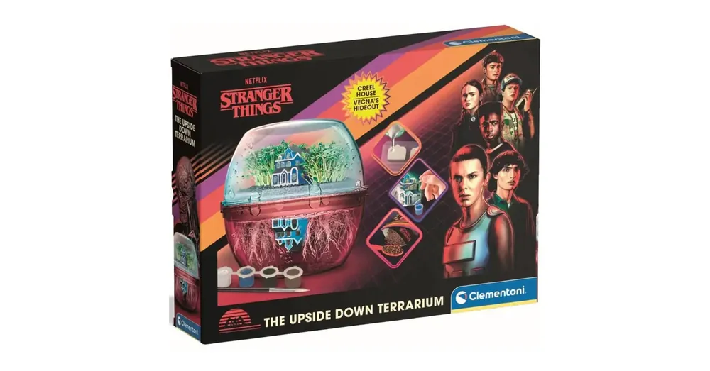 Stranger Things A fejjel lefelé világ terráriuma – Clementoni Gyors szállítás
