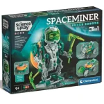 Science Play 3 az 1-ben megépíthető űrbányász robot – Clementoni Alacsony ár