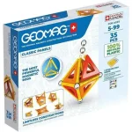 Geomag Green Line Classic Panels mágneses építőjáték 35 db-os Vásárlói kedvenc