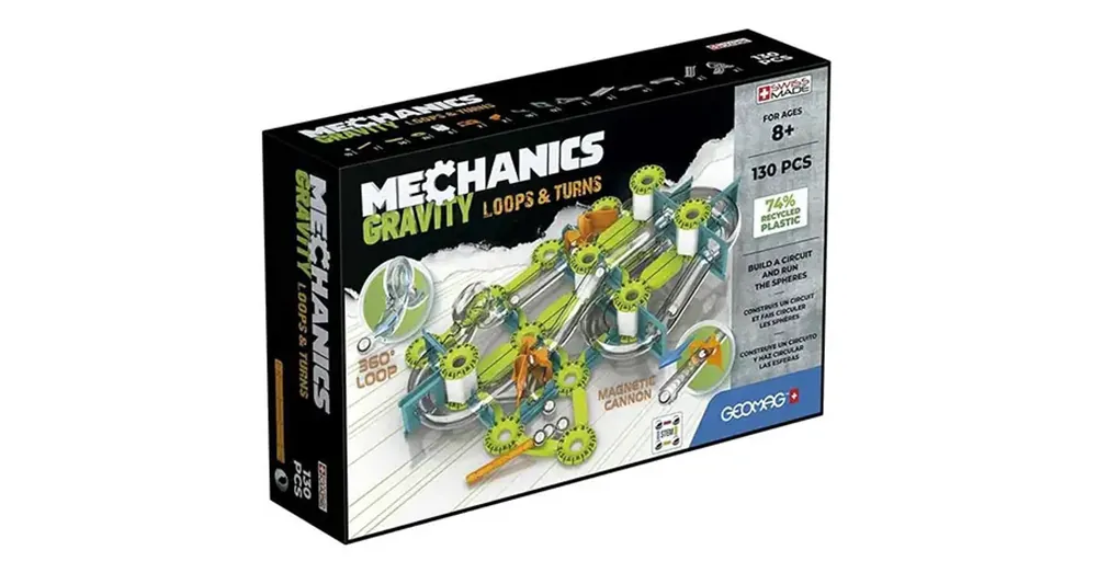 Ajánlat Geomag Mechanics Gravity loops mágneses építőjáték 130 db-os