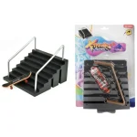 Csak ma X-Treme Fingerboard ujjgördeszka lépcsővel játékszett