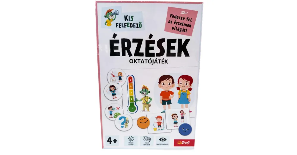Kis felfedező Érzések oktatójáték – Trefl Azonnali szállítás