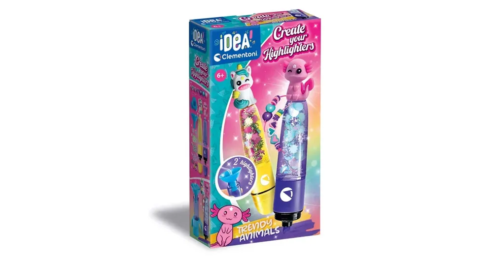 Idea! Divatos állatok mini szövegkiemelő készítő szett – Clementoni Vedd meg most