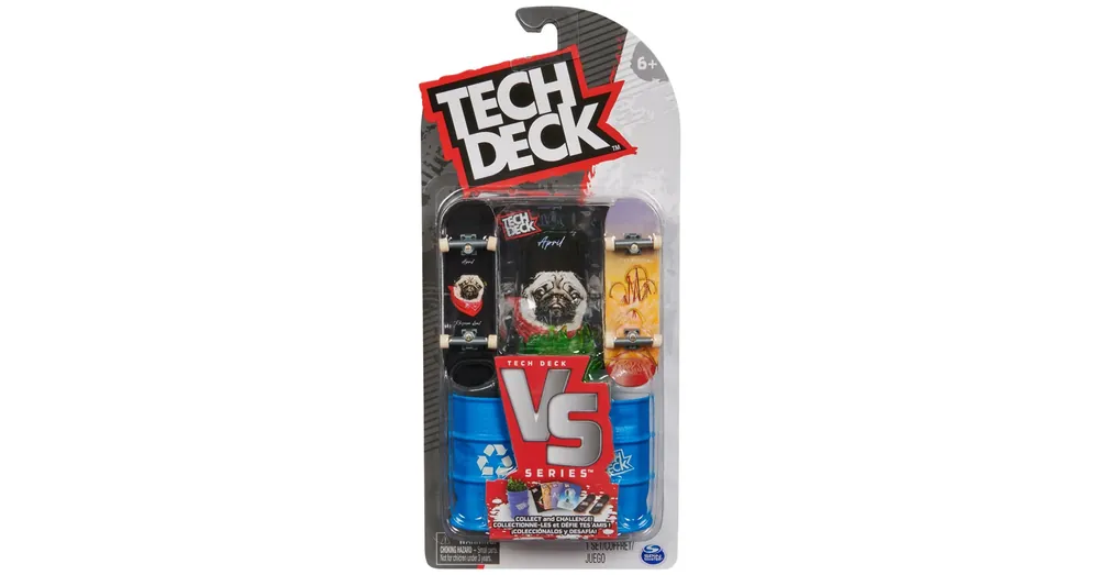 Tech Deck April VS. széria fingerboard ujjgördeszka szett – Spin Master Azonnal elérhető