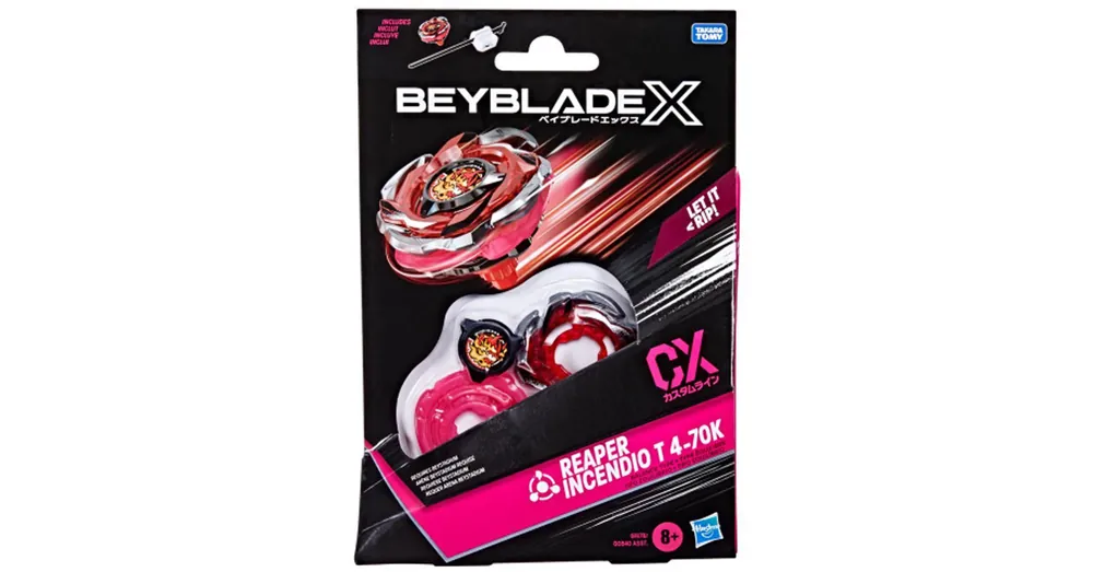 Legnépszerűbb Beyblade X Starter pack Reaper Incendio T 4–70K pörgettyű kezdőszett – Hasbro