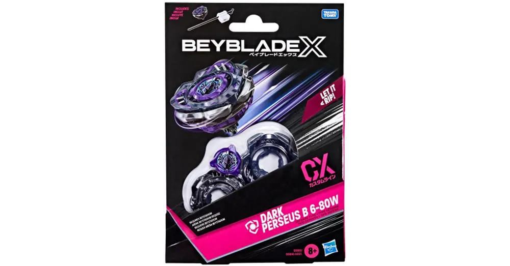 Beyblade X Starter pack Dark Perseus B 6–80W CX pörgettyű kezdőszett – Hasbro Nézd meg most