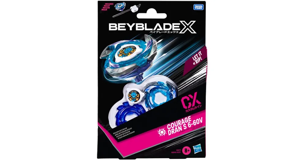 Exkluzív ajánlat Beyblade X Starter pack Courage Dran S 6–60V CX pörgettyű kezdőszett – Hasbro