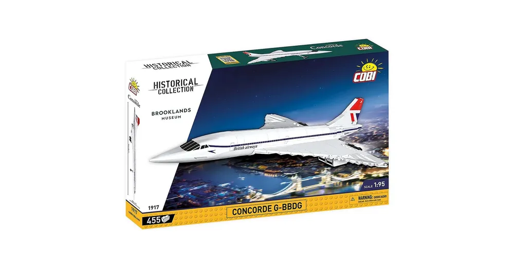 COBI Concorde G-BBDG repülő építőjáték (1917) Csak ma