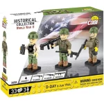 COBI WWII D nap 1944. június 6. figura szett (2058) Prémium