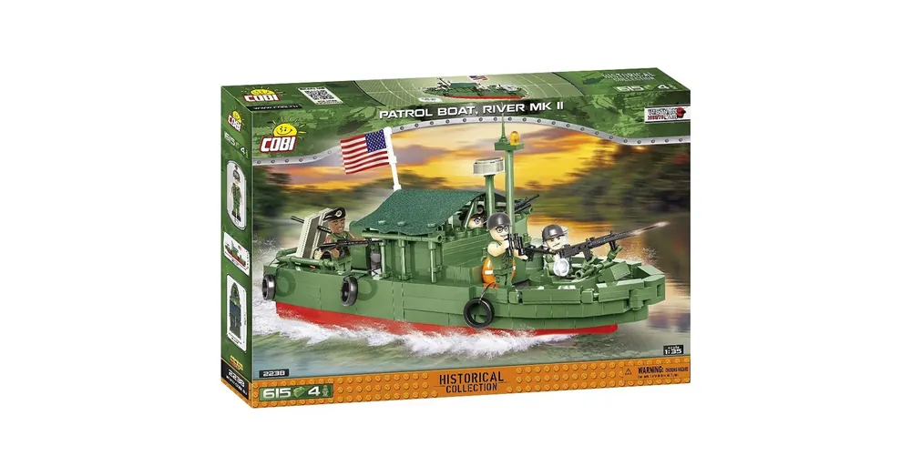 COBI Járőrhajó – Patrol Boat, River MK II (2238) Azonnal elérhető