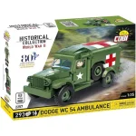 Legnépszerűbb COBI Dodge WC-54 Ambulance mentőautó építőjáték (2257)