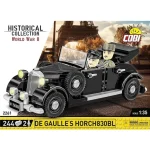 Gyors szállítás COBI De Gaulle’s Horch 830 BL autó építőjáték (2261)