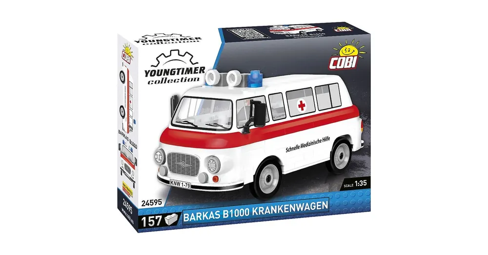Alacsony ár COBI Barkas B1000 mentőautó építőjáték (24595)