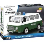 Korlátozott ajánlat COBI Barkas B1000 rendőrségi mikrobusz építőjáték (24596)