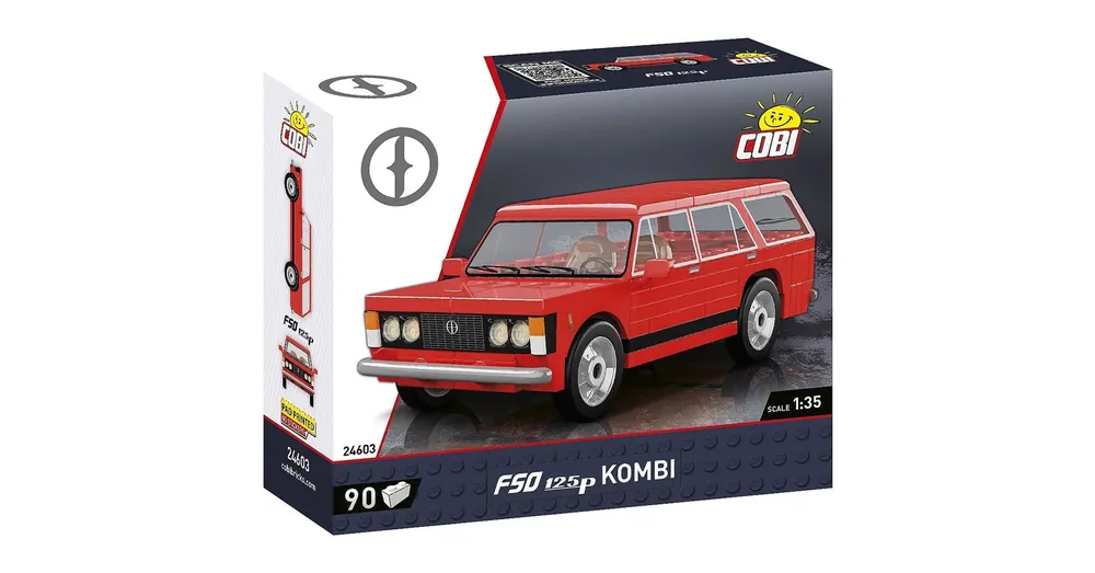 COBI Polski Fiat 125p Kombi építőjáték (24603) Azonnal elérhető
