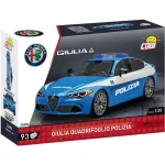 Olcsó COBI Alfa Romeo Giulia Quadrifoglio rendőrautó építőjáték (24606)