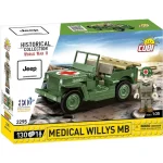 Biztonságos fizetés COBI Medical Willys MB jármű építőjáték (2295)