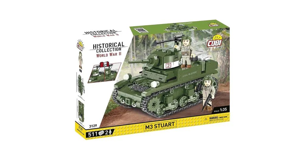 COBI M3 Stuart tank építőjáték (3129) Árcsökkenés