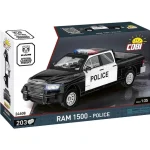 COBI Dodge RAM 1500 rendőrautó építőjáték (24608) Expressz szállítás