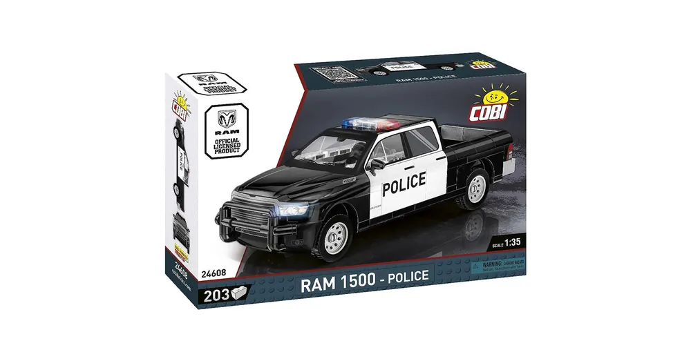COBI Dodge RAM 1500 rendőrautó építőjáték (24608) Expressz szállítás