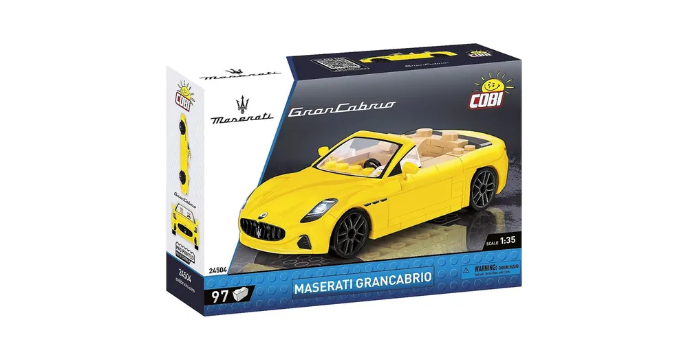Gyors kiszállítás COBI Maserati GranCabrio autó építőjáték (24504)